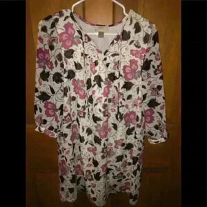 ❤️ 3 for $30 Loft Pink floral dress